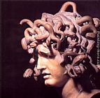 Gian Lorenzo Bernini Canvas Paintings - Medusa